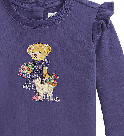 Polo Ralph Lauren Peysa - Fjólublátt M. Bangsi