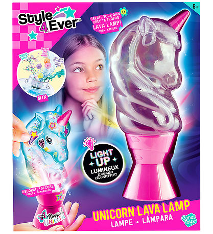  Style 4 EverDIY Unicorn Lampe à lave
