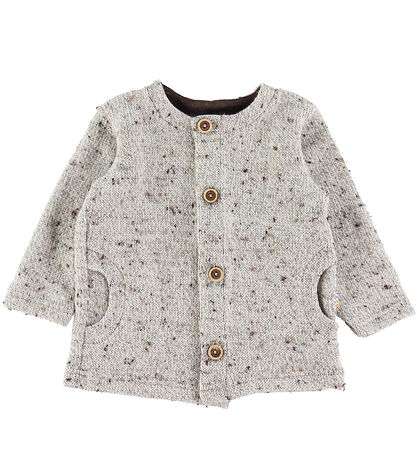 Joha Cardigan - Knitted - Wool - Beige