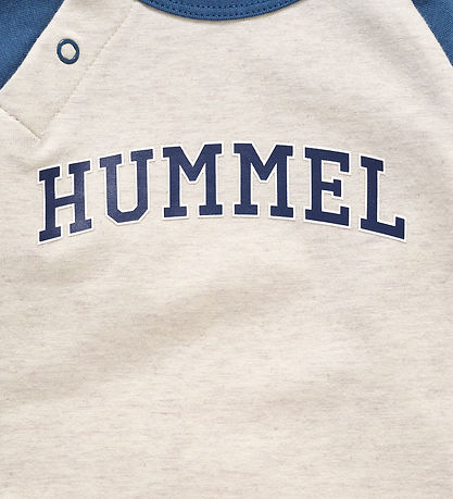 Hummel Bodysuit L/æ - hmlBlixen - Whitecap Gray