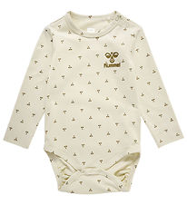 Hummel Bodysuit L/æ - hmlBeesy - Whitecap Grey