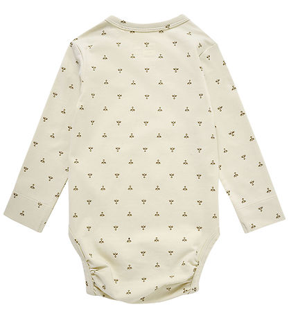 Hummel Bodysuit L/æ - hmlBeesy - Whitecap Grey