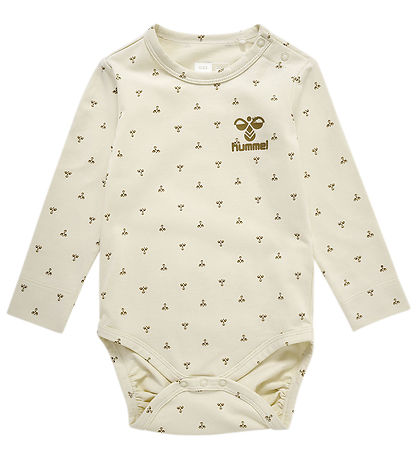 Hummel Bodysuit L/æ - hmlBeesy - Whitecap Grey