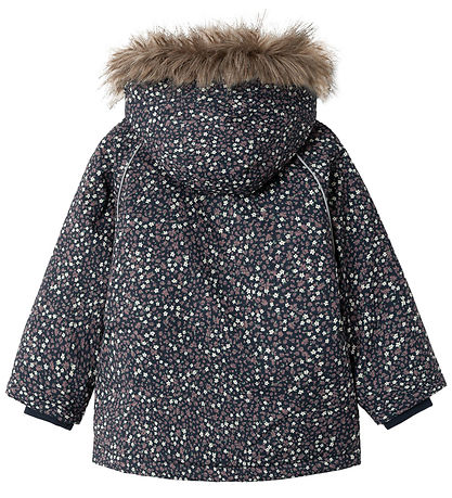 Name It Winter Coat - NmfSnow05 - Dark Sapphire/Liberty