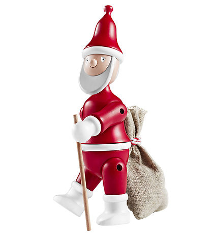 Kay Bojesen Wooden figure - Santa Claus - 20 cm - Red/White