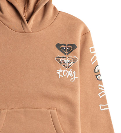 Roxy Hoodie - Surf Feeling Brushed - Camel