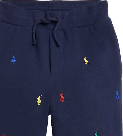 Polo Ralph Lauren Sweatpants - Navy w. Logos Polo Ralph Lauren Sweatpants - Navy w. Logos