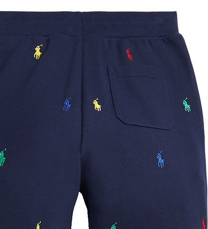 Polo Ralph Lauren Sweatpants - Navy w. Logos Polo Ralph Lauren Sweatpants - Navy w. Logos