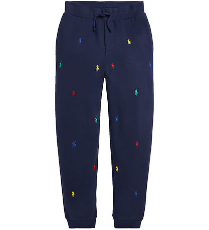 Polo Ralph Lauren Sweatpants - Navy w. Logos Polo Ralph Lauren Sweatpants - Navy w. Logos