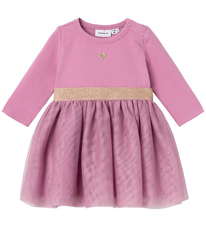 Name It Dress - NbfOtul - Mauve Orchid