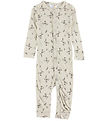 Joha Jumpsuit - Bamboo - Beige w. Birds Joha Jumpsuit - Bamboo - Beige w. Birds