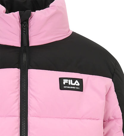 Fila Puffer Jacket - Thalwenden - Moonlite Mauve/Black