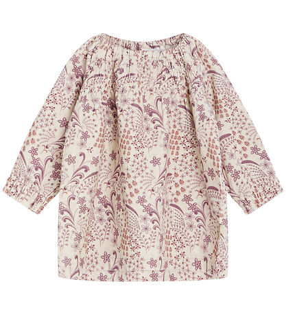Robe Hust and Claire - Velours Côtelé - Kristel - Lait d'avoine 