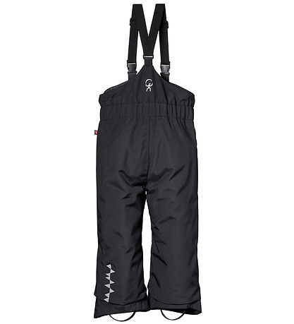 Isbjörn of Sweden Ski Pants w. Suspenders - Powder - Black