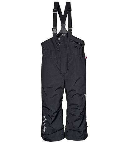 Isbjörn of Sweden Ski Pants w. Suspenders - Powder - Black