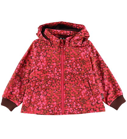 Danefæ Softshelljacke m. Fleece - Danelaerke - Bright Pink Berry Danefæ Softshelljacke m. Fleece - Danelaerke - Bright Pink Berry