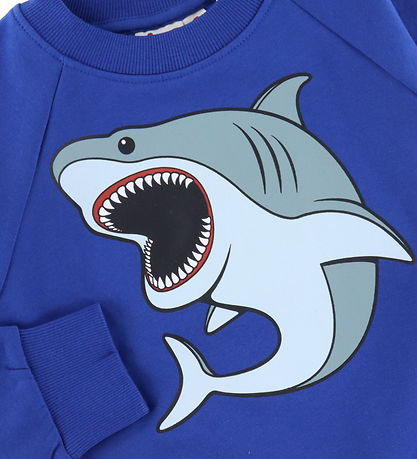 DYR-Cph Sweatshirt - Dyrbellow Sweat - Deep Blue Great White Sha DYR-Cph Sweatshirt - Dyrbellow Sweat - Deep Blue Great White Sha