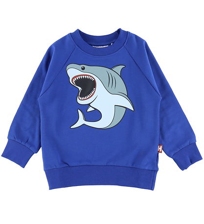 DYR-Cph Sweatshirt - Dyrbellow Sweat - Deep Blue Great White Sha DYR-Cph Sweatshirt - Dyrbellow Sweat - Deep Blue Great White Sha