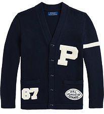 Polo Ralph Lauren Cardigan - Knitted - Navy Polo Ralph Lauren Cardigan - Knitted - Navy
