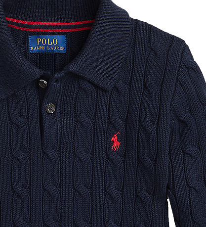 Polo Ralph Lauren Blouse - Knitted - Navy Polo Ralph Lauren Blouse - Knitted - Navy