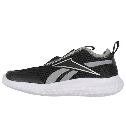 Reebok Sko - Rush Runner Slip-on - Svart/Grå/Hvit