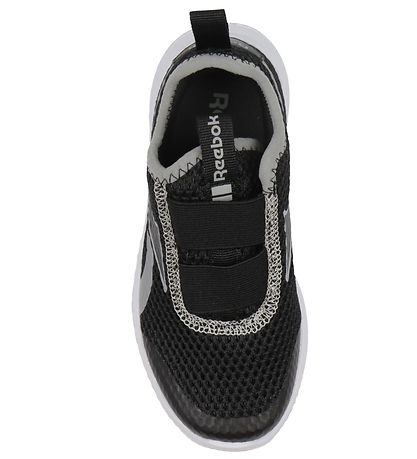 Reebok Sko - Rush Runner Slip-on - Svart/Grå/Hvit