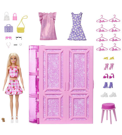 Barbie Leksaker - Mode Fun Dream Garderob