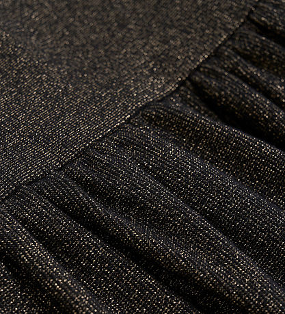 Minymo Jurk - Rib - Glitter - Tik op Schoen