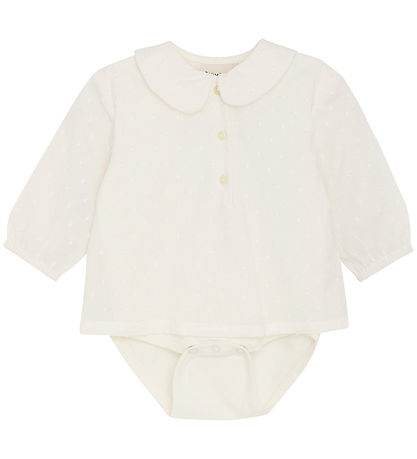 Body chemise m/l Minymo - Blanc comme neige
