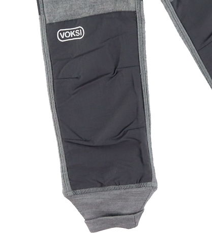 Voksi Trousers - Wool - Grey Melange