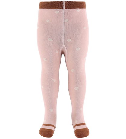 Hust and Claire Tights - Frankie - Dusty Rose w. Dots Hust and Claire Tights - Frankie - Dusty Rose w. Dots