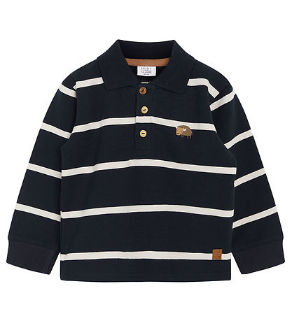 Hust and Claire Sweatshirt - Sune - Navy w. Stripes Hust and Claire Sweatshirt - Sune - Navy w. Stripes