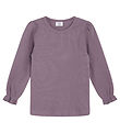 Hust and Claire Blouse - Rib - Amma - Dark Plum Hust and Claire Blouse - Rib - Amma - Dark Plum