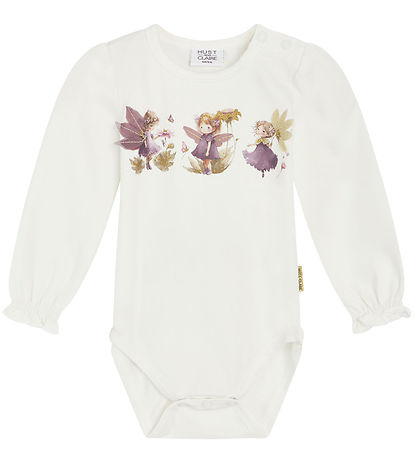 Hust and Claire Bodysuit L/æ - Britt - Sugar w. Glitter