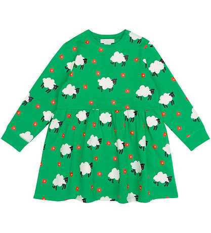 Stella McCartney Kids Sweat Kole - Grün m. Schaf