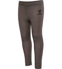Hummel Leggings - Ull - HmlWolly - Major Brown Hummel Leggings - Ull - HmlWolly - Major Brown