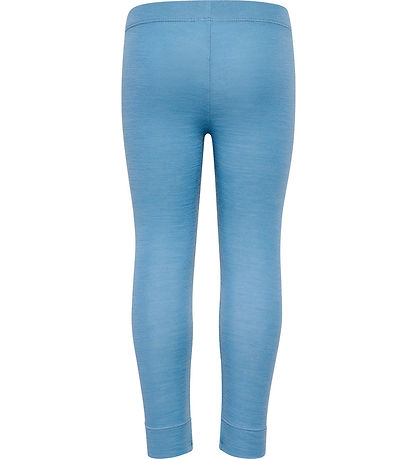 Hummel Leggings - Wool - HmlWolly - Blue Shadow Hummel Leggings - Wool - HmlWolly - Blue Shadow