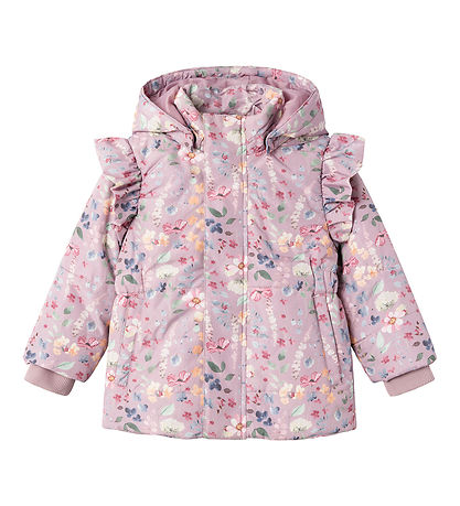 Name It Puffer Jacket - NmfMountains05 - Mauve Shadows/Flower Name It Puffer Jacket - NmfMountains05 - Mauve Shadows/Flower