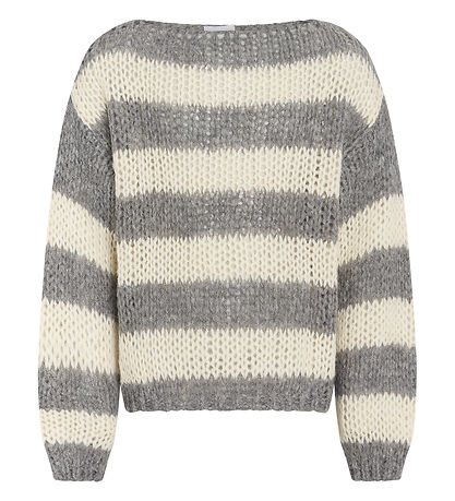 Grunt Blouse - Knitted - GrRonne - Dark Grey