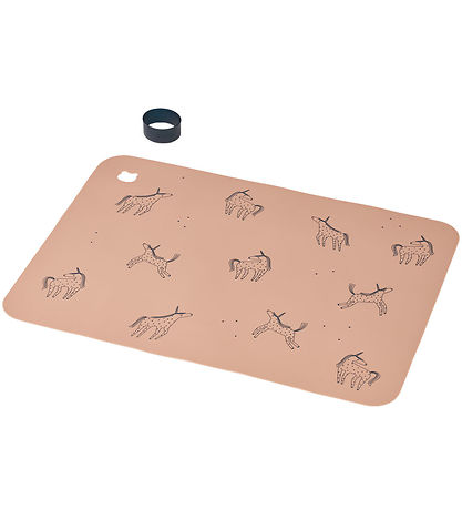 Set de Table Liewood - Silicone - Jude - Unicorn/Pale Toscane
