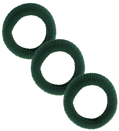 By Stær Haarelastiek - 3-pack - Ea - Flessengroen By Stær Haarelastiek - 3-pack - Ea - Flessengroen