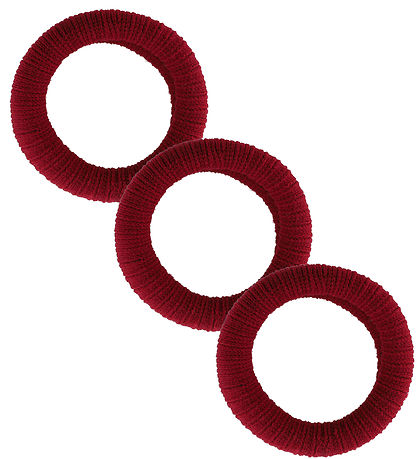 By Stær Hair Tie - 3-Pack - Ea - Bordeaux