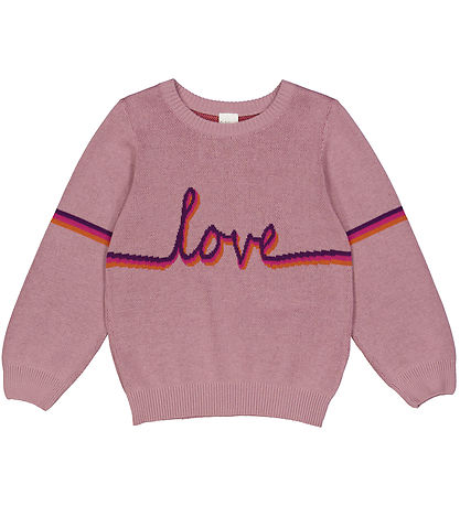 Freds World Pusero - Neulottu - Jacquard - Vaaleanpunainen Haze