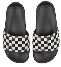 Vans 아쿠아 샌들 - 라 코스타 슬라이드 - 체커보드 - 트루 화이트/소