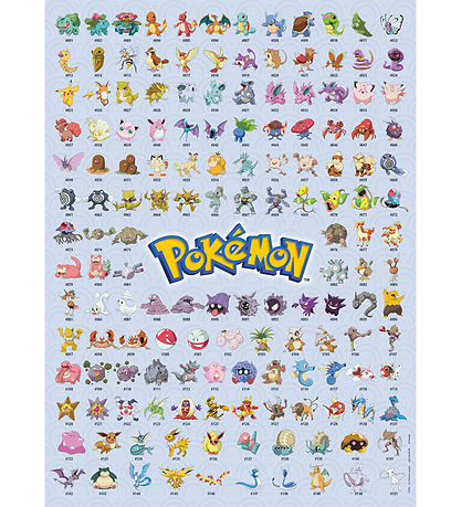 Ravensburger Palapeli - 500 Tiilet - Pokémon First 151