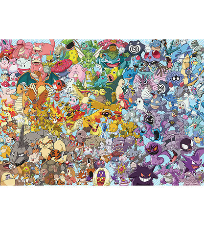 Ravensburger Puzzel - 1000 Bakstenen - Uitdaging Pokémon