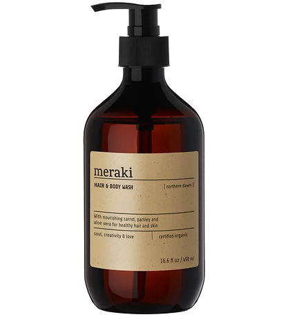 Meraki Hiukset & Body Pesu - 490 ml - Pohjoinen Dawn