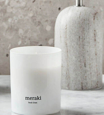 Meraki Scented candles - 200g - Fresh Linen