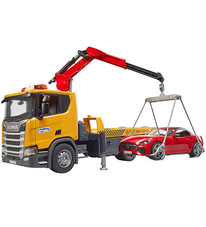 Bruder Truck - Scania Super 560R Roadside Assistance w. Roadster