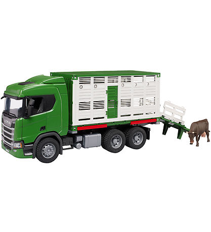 Bruder Truck - Scania Super 560R Cattle transporter - 03548